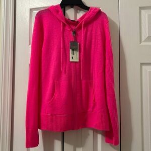 Women’s Alaskan 100% Cashmere Vivian zip up hoodie
